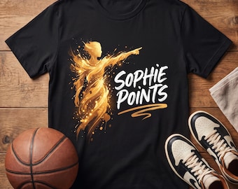 Sophie Pointing Basketball Meme PNG: Funny Pointing Girl Graphic, Sports Fan Humor, Youth Basketball Player Tee, Cute Athletic Design