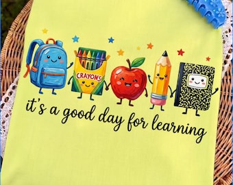 筆跡「今日は学習に最適な日」PNG、教師の生活PNG、親切な先生Tシャツデザイン、新学期PNG、小学校教師PNG