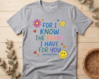 Back to School SVG PNG, For I Know The Plans I Have For You, Christian School Faith School Verses Design, Jeremiah 29:11 png (Download)