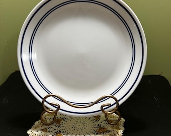 Corelle Classic Cafe Blue dinner plate