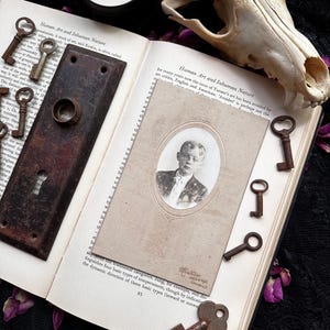 Haunting Victorian Boy Cabinet Card 1800s Antique
