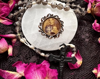 Haunting Victorian Family Brooch 1800s Mourning Antique