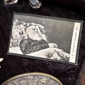 Haunting Post Mortem Funeral Card 1900s
