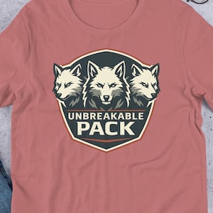 Chemise incassable de loups de meute, t-shirt Alpha Brotherhood Unity