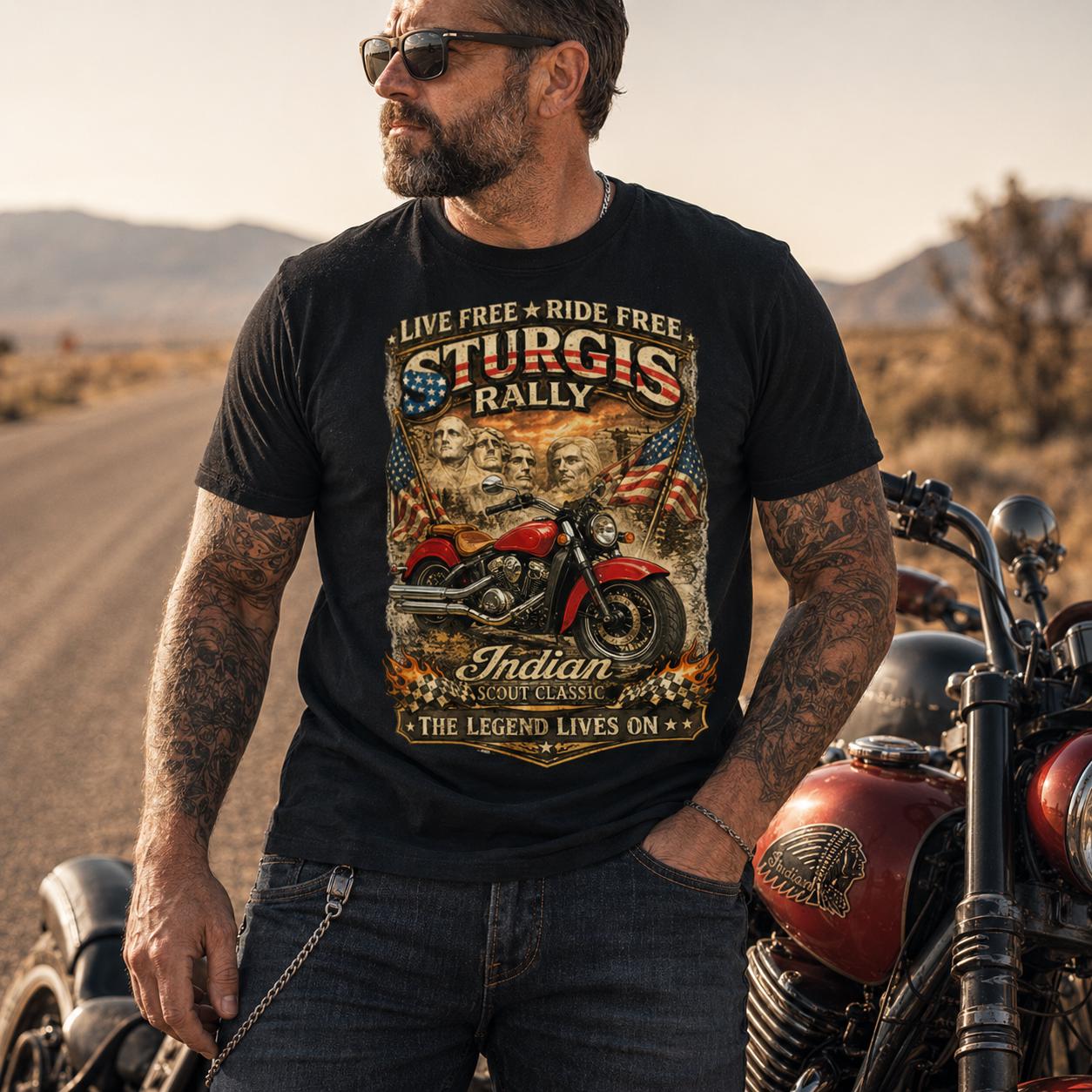 T shirt sturgis rally - Etsy 日本