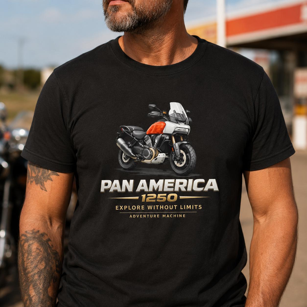 Harley Davidson Pan American T Shirt - Etsy