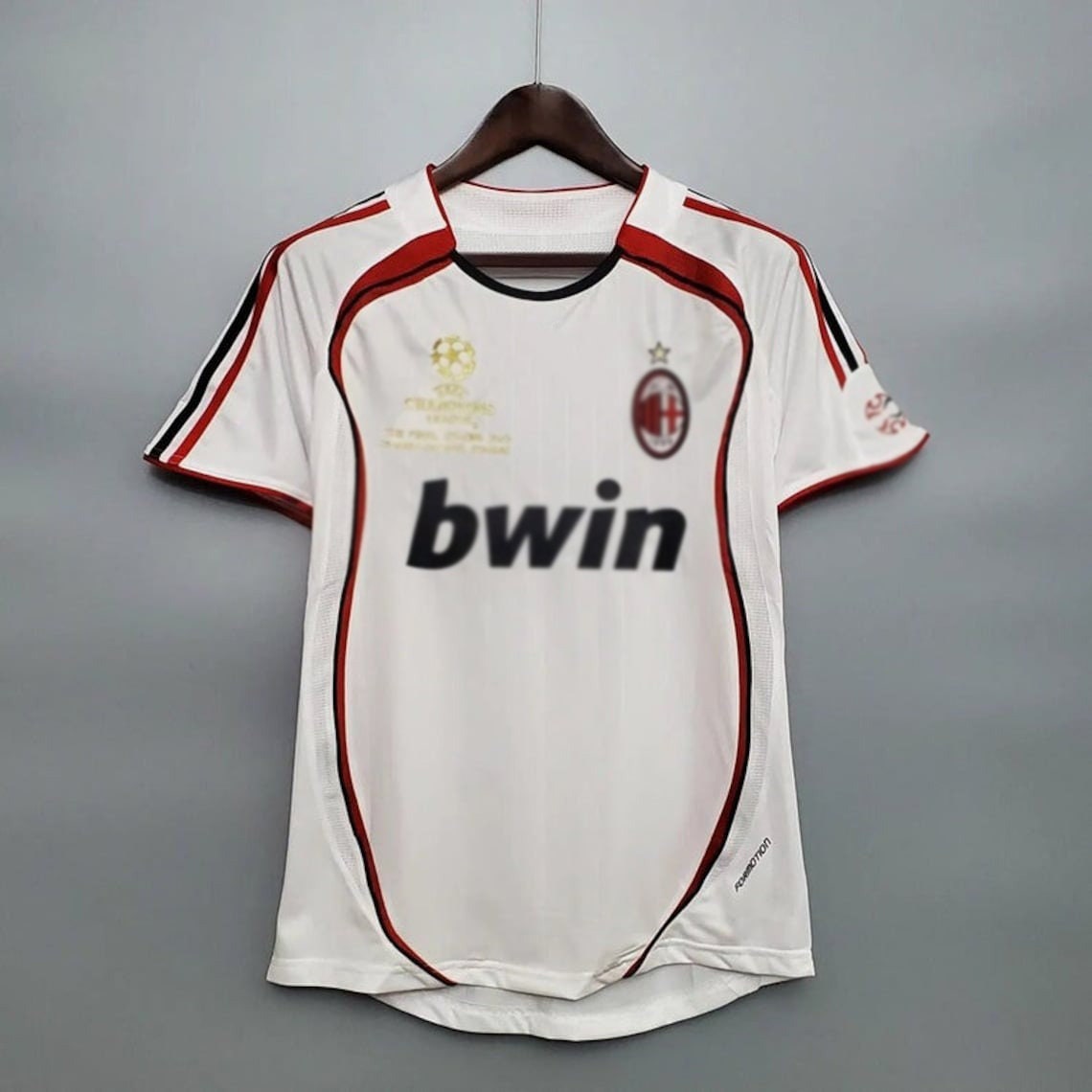 AC Milan Champions League Final 2006-2007 Jersey Retro Ac - Etsy