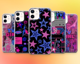 TV Girl-telefoonhoesje Indie Music Cover voor iPhone 17Pro, 16, 15, 14, 13 Samsung S26, S25, S23, A57 Pixel 10A, 10ProXL, 9A, 8A, 8Pro, 7A
