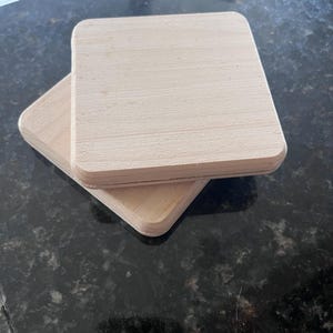 Solid wood slotted basket base, 4x4