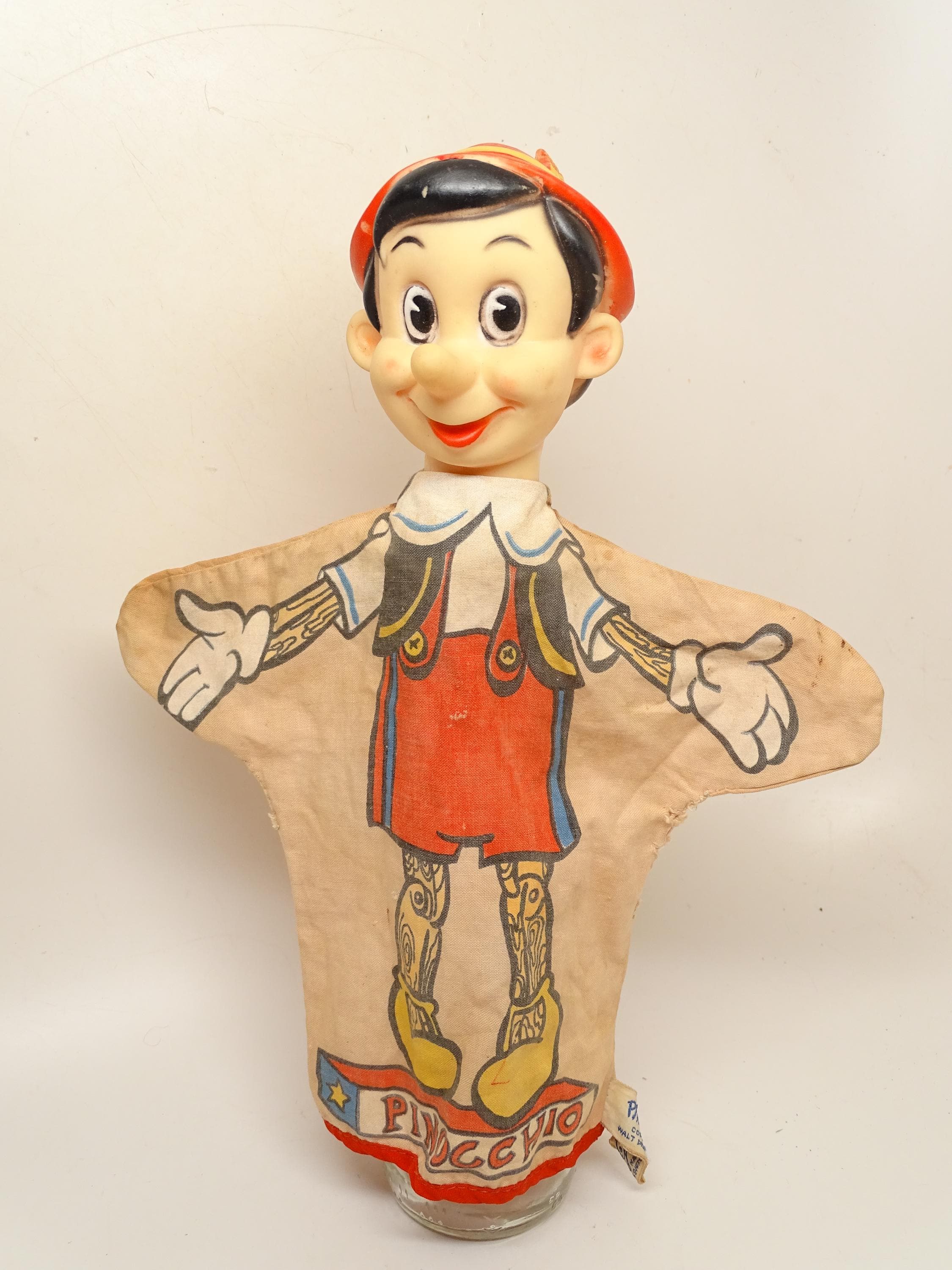 Pinocchio Rubber Toy - Etsy