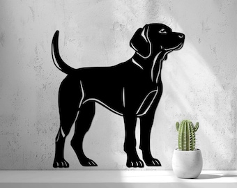 Dog Breeds Wall Art | German Shepherd | Labrador | Cane Corso Mastiff | 2D Wall Art Silhouette Hanging | Quirky Dog Lover Gift