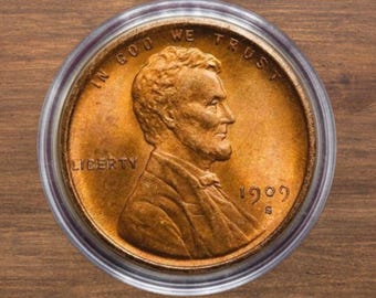The 1909 S VDB Lincoln Wheat Cent Rare Key Date copper Penny US Collectible Commemorative Vintage Coin for Collectors