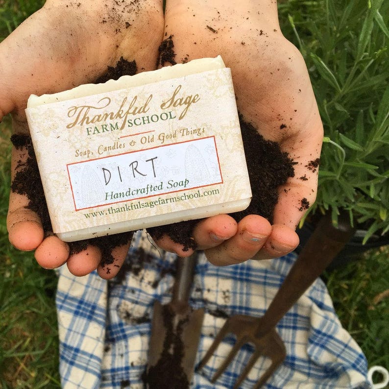 Dirt Soap Etsy