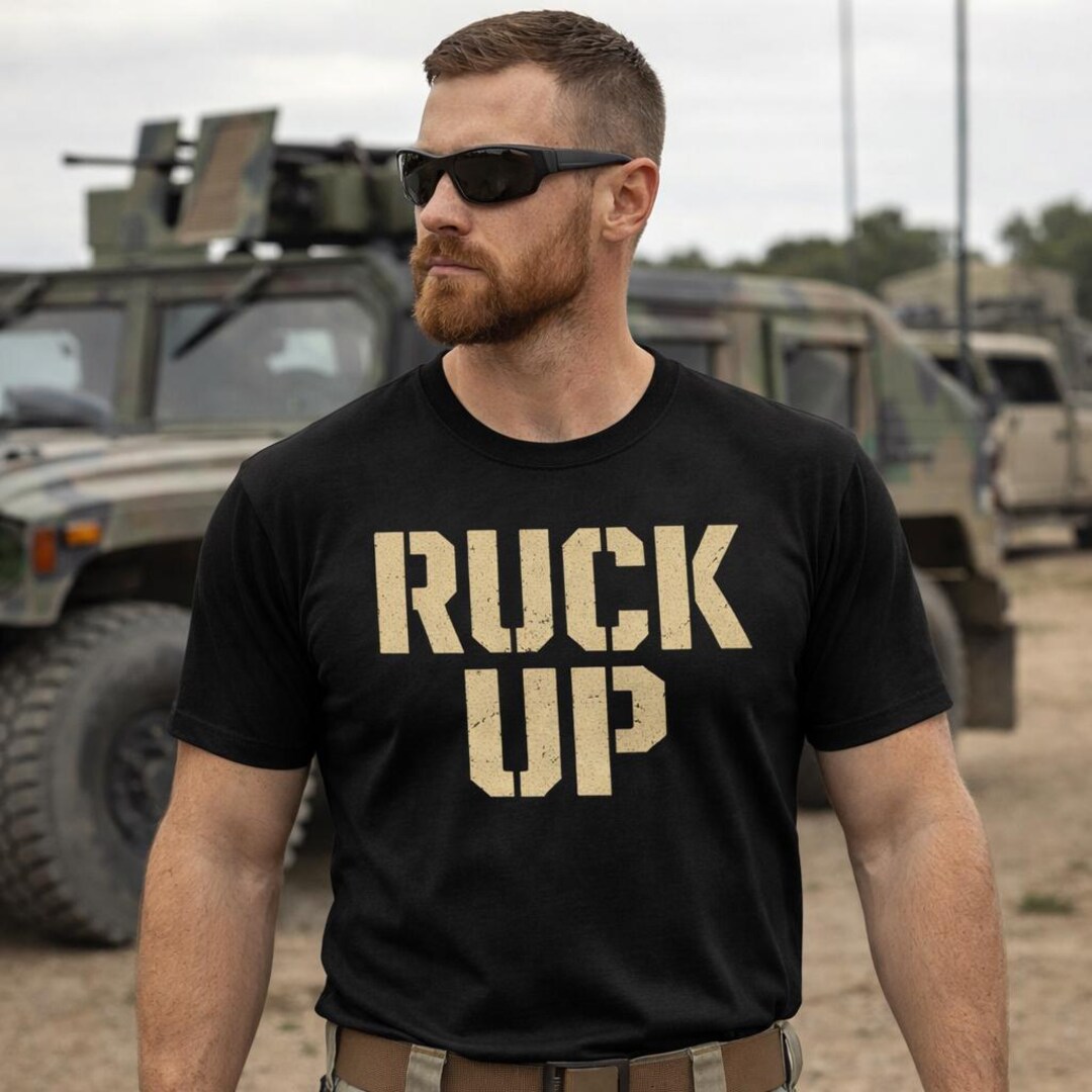 Army Ruck Up RUCK UP Army Shirt Military Grit Tee Liberty Bear - Etsy