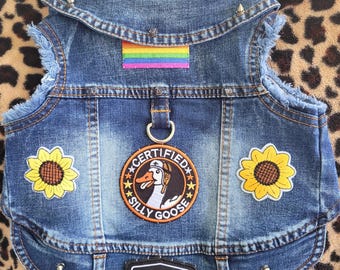 Battle Vest for Fur Babies, Size S, 15 inch chest