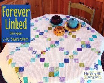 Forever Linked - Mini Charm Table Topper Pattern