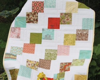 Quiltpatroon lintwals - 5" vierkant / bedelpakketpatroon - meerdere maten - pdf-versie
