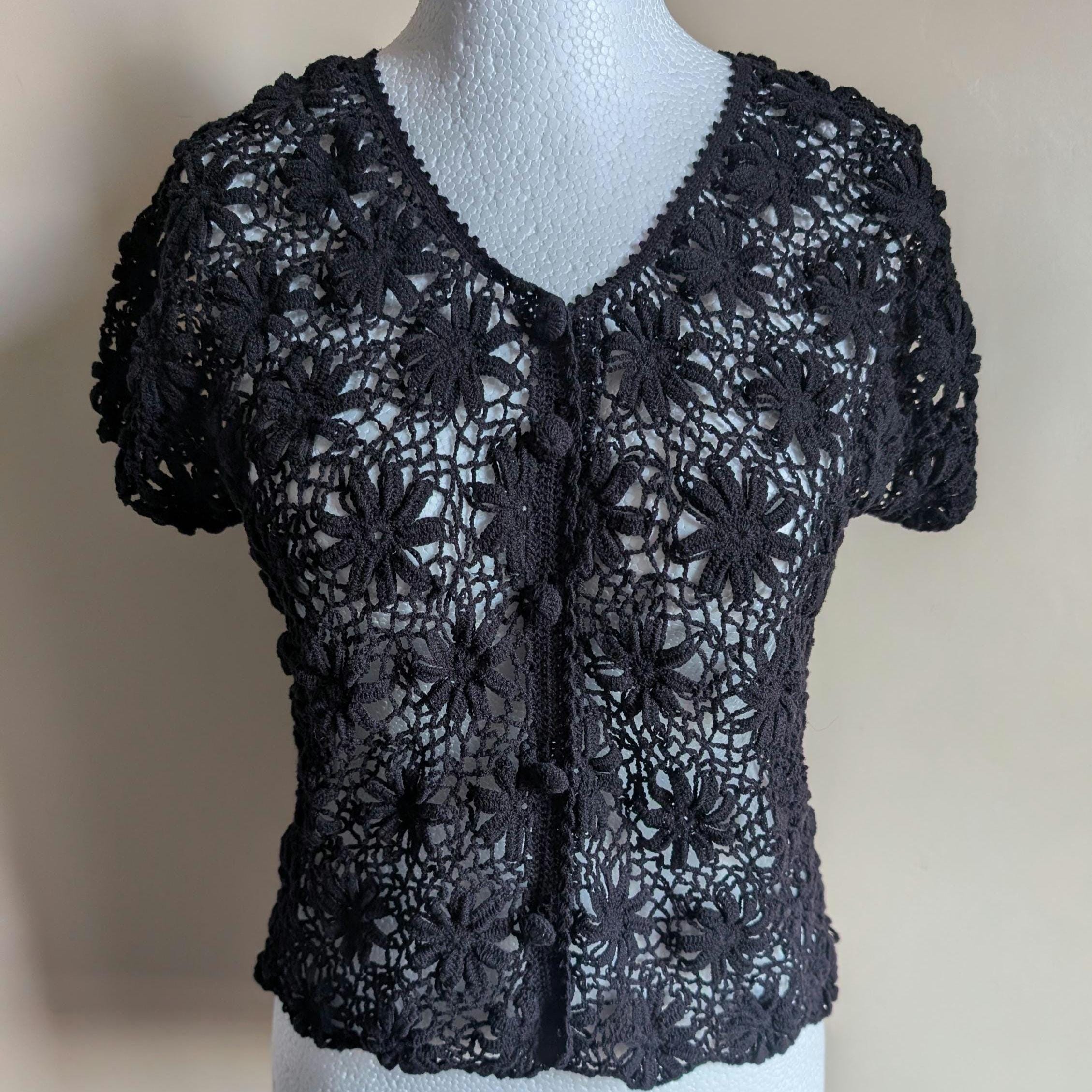 90s Sheer Cardigan - Etsy UK