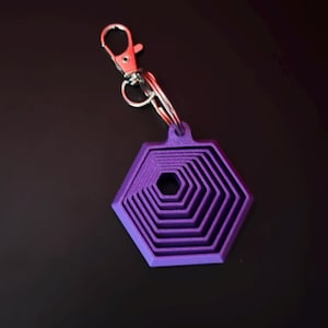 Keychain Hex Fidget