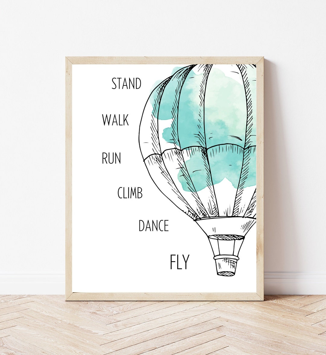 Girl Nursery Wall Art, Large Nursery Art, Friend Pregnancy Gift, Baby