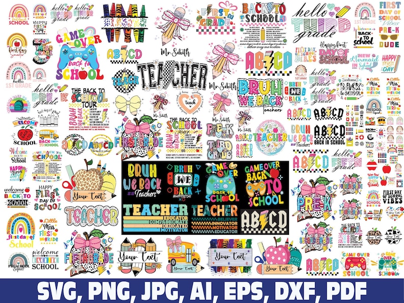 Back to School SVG PNG, Dalmatian Team Grade ABCD (digital Download) - Etsy