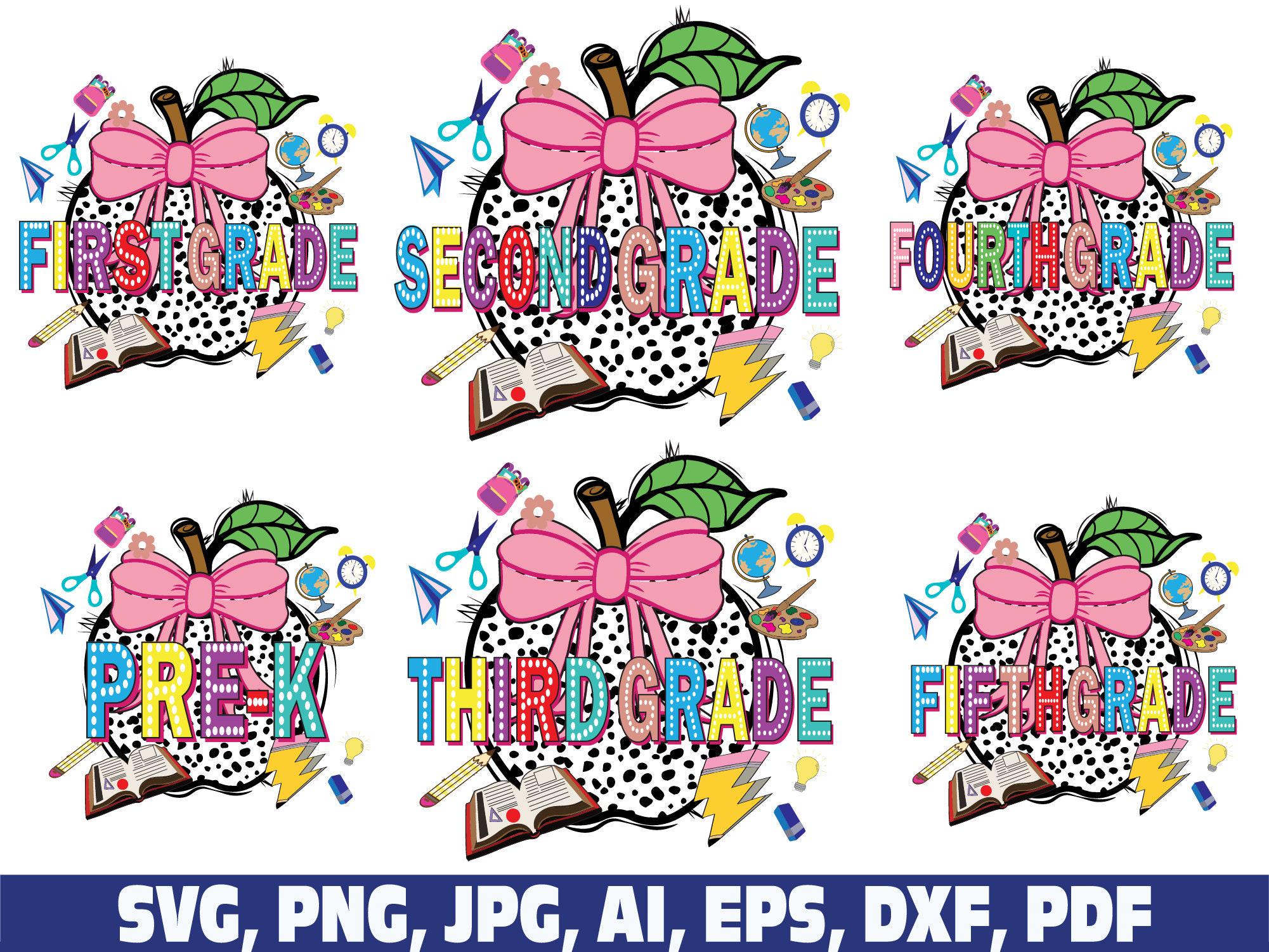 Back to School SVG PNG, Dalmatian Team Grade ABCD (digital Download) - Etsy