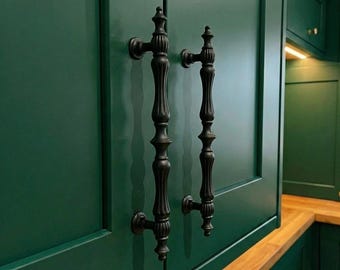 Luxury  Cabinet Handle Vintage Drawer Pull Kitchen Cabinet Hardware Wardrobe Door Handle Decorative Furniture Hardware Modern Home Decor