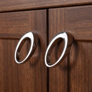 Modern Metal Cabinet Knob 32mm Drawer Knob Minimal Furniture Handle Kitchen Cabinet Pull Wardrobe Knob Furniture Hardware