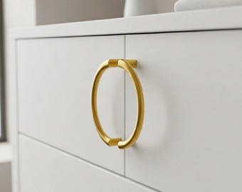 Modern Half Moon Cabinet Handles, Gold Black Chrome Metal Drawer Pulls, Minimalist Furniture Knobs, Kitchen Cupboard Hardware, Wardrobe Pull