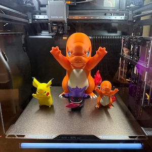 3D Printed Charmander Window Display And More