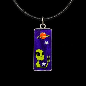 Weirdo 1 Weirdo 2 Necklace - Etsy