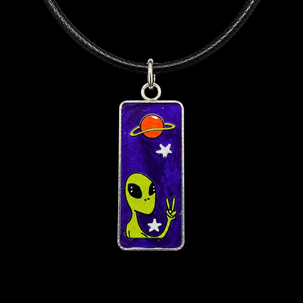 Weirdo 1 Weirdo 2 Necklace - Etsy