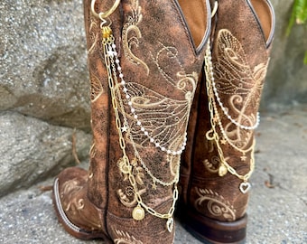 Boot Chains & Charms Gold