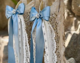Bride to Be Bows Something Blue