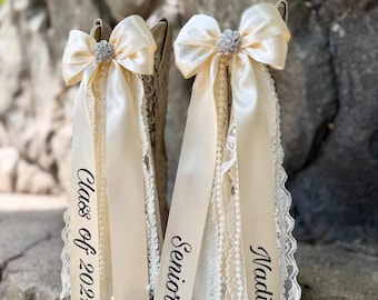 Custom Graduation Boot Bows
