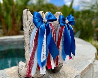 Lady Liberty Boot Bows