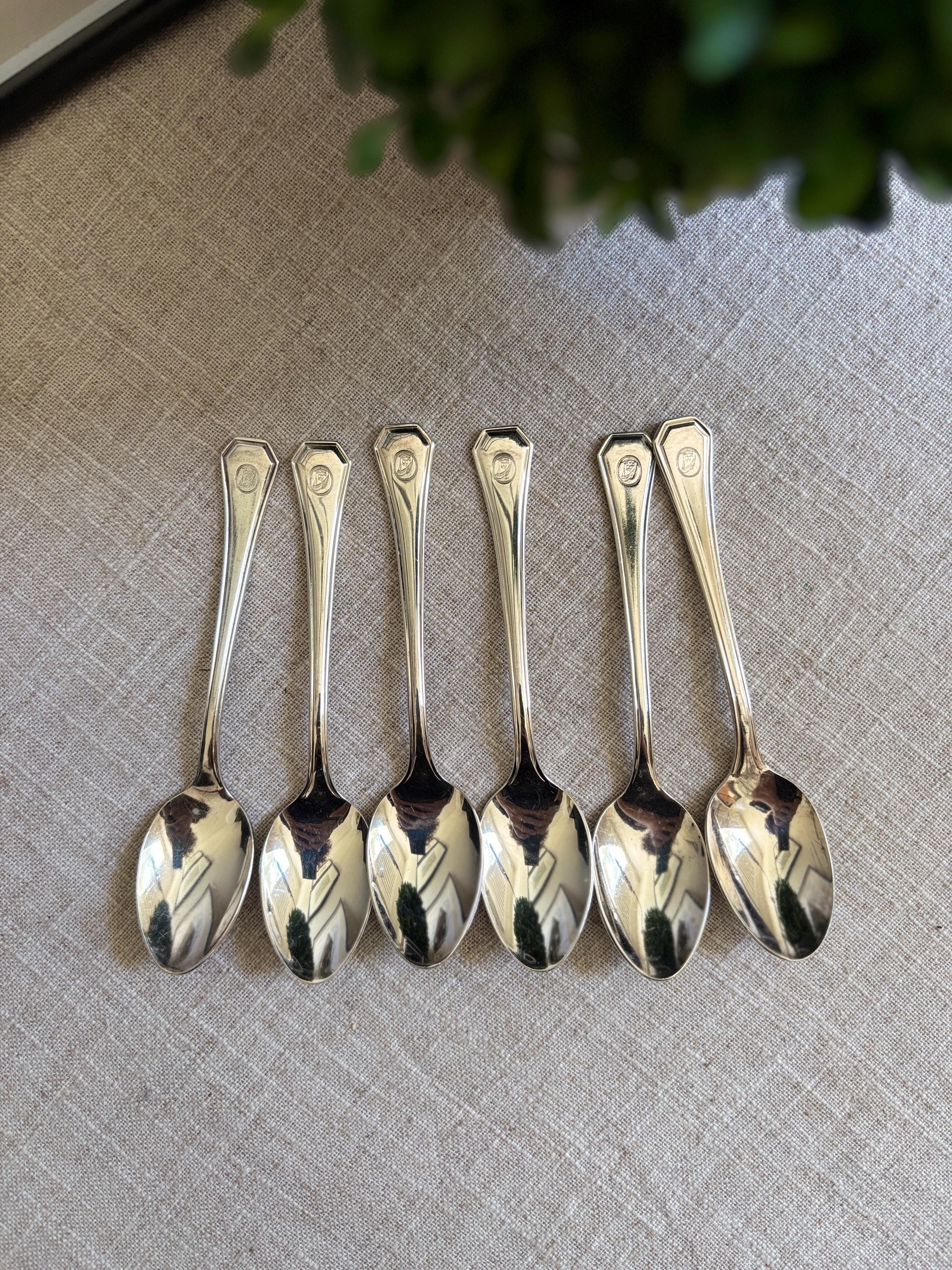 Vintage Hotel Silver Spoons - Etsy