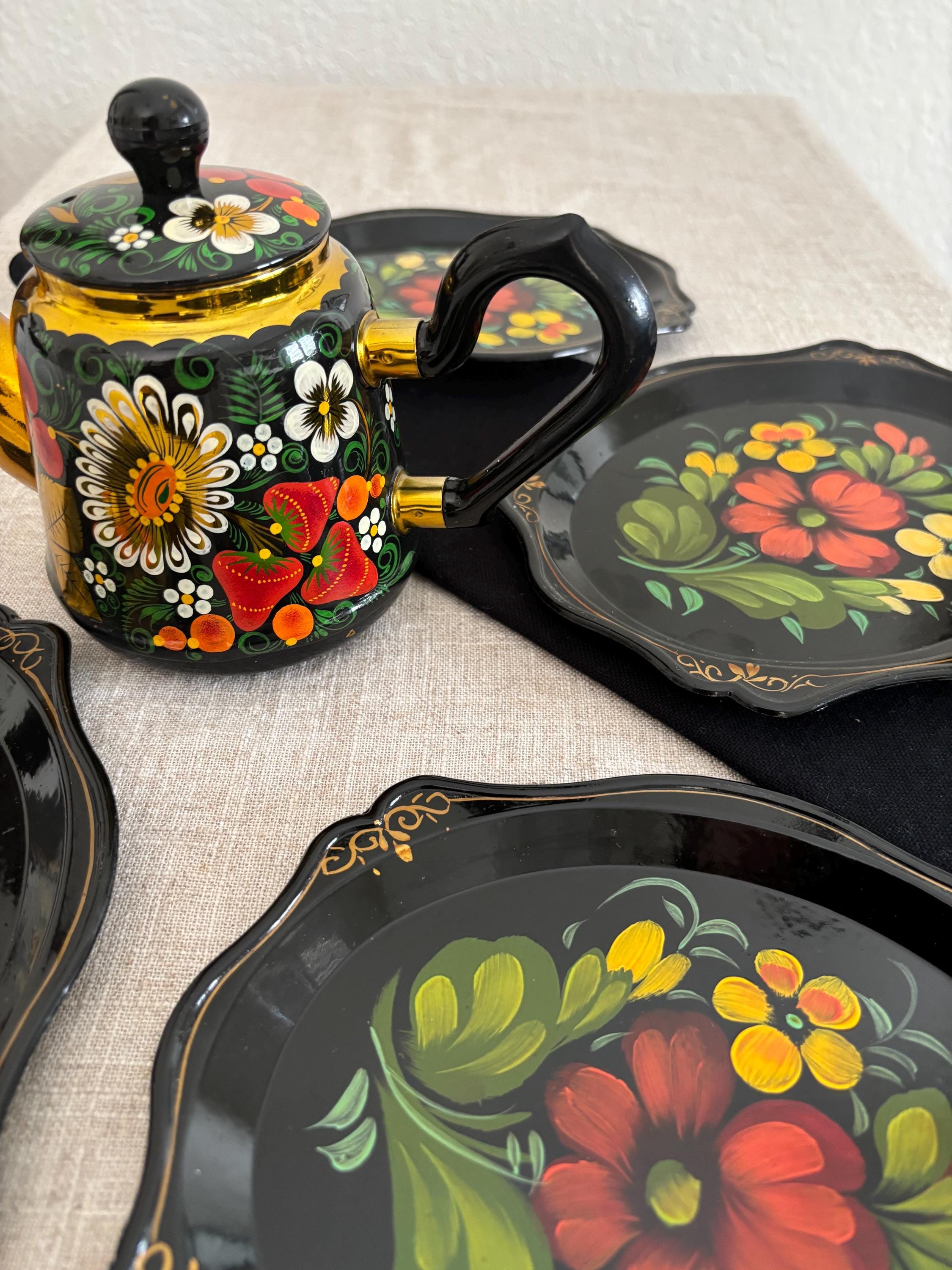 Zhostovo Russian Tray - Etsy