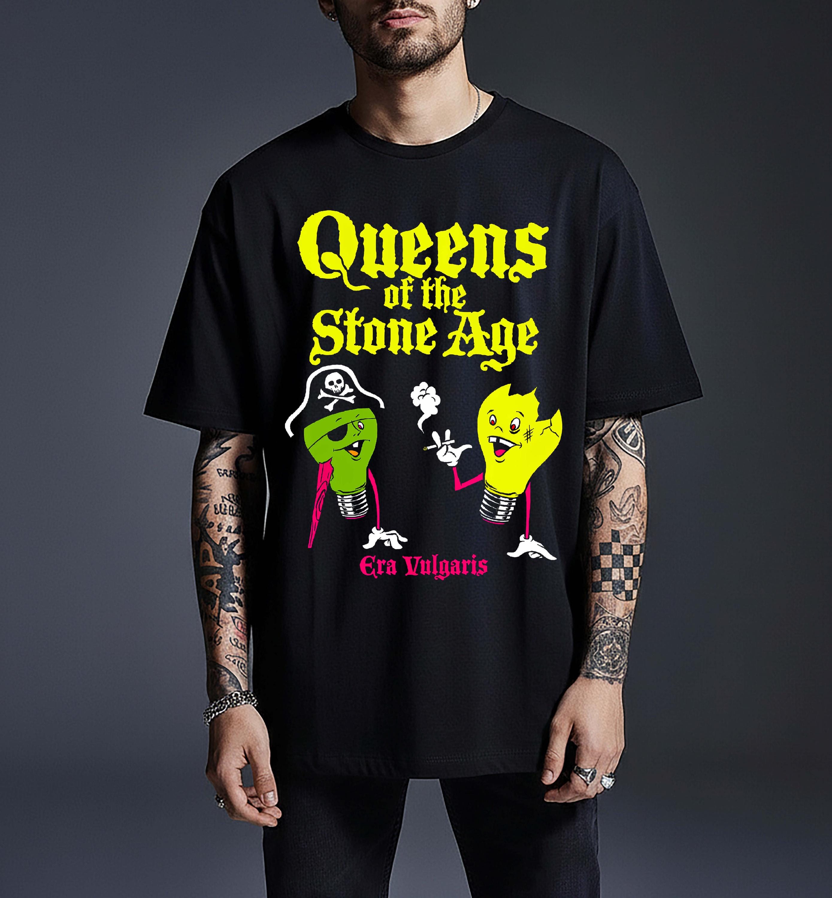 Queens of the stone age t shirt - Etsy 日本