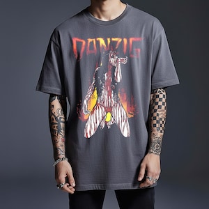 Danzig Shirt 90s Band Tee Distressed Heavy Metal Fan Gift Unisex T-Shirt
