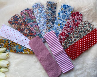 Magnifiques bandeaux cheveux femme taille unique - motif Liberty