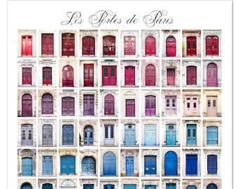 Les Portes de Paris, Large Wall Art, French Decor, Gallery Wall Art, Travel Photograph