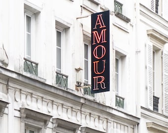 Paris Photograph - Hotel Amour, Paris Architecture Fine Art Photograph, Travel Photo, Neutral Decor, Large Wall Art, Home Decor
