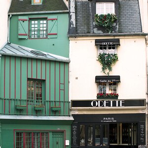 Paris Fotografie, Paris Konditorei, Odette, Fine Art Reisefotografie, Paris Dekor, große Wandkunst