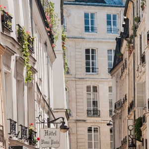 Paris Street Photograph, Travel Architecture Fine Art Photograph, French Home Decor, Large Wall Art, Urban Wall Decor