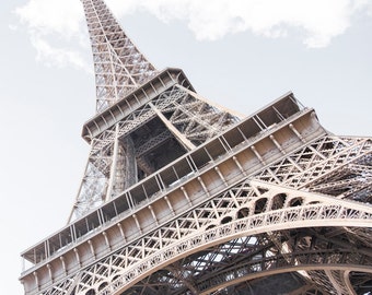Paris Photography - The Icon, The Eiffel Tower, Paris Travel Photograph, French Urban Home Decor, Large Wall Art