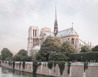 Photographie de voyage de Paris - Cathédrale Notre-Dame, Photo de voyage, Icône de Paris, Photo architecturale des beaux-arts, Grand art mural, Français Décoration intérieure