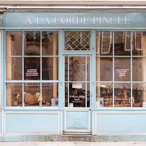 Paris Photography, The Harpsicord Shop, France Fine Art Travel Photograph, Paris Home Decor, Large Wall Art