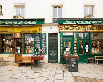 Paris Fotografie, Shakespeare and Company, Reise, Fine Art Fotografie, große Wandkunst