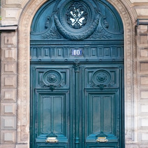 Fotografia de Paris - Número 10 Rue de Rivoli, fotografia de belas artes arquitetônicas, decoração de casa parisiense, arte de parede